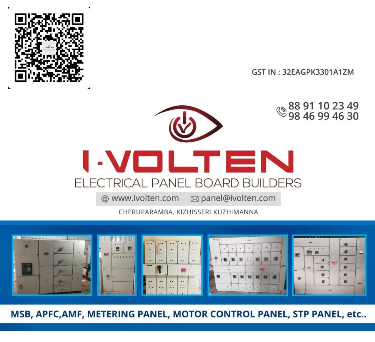 I-VOLTEN Electrical Panel Board